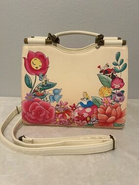Loungefly Disney Alice in Wonderland Floral Purse